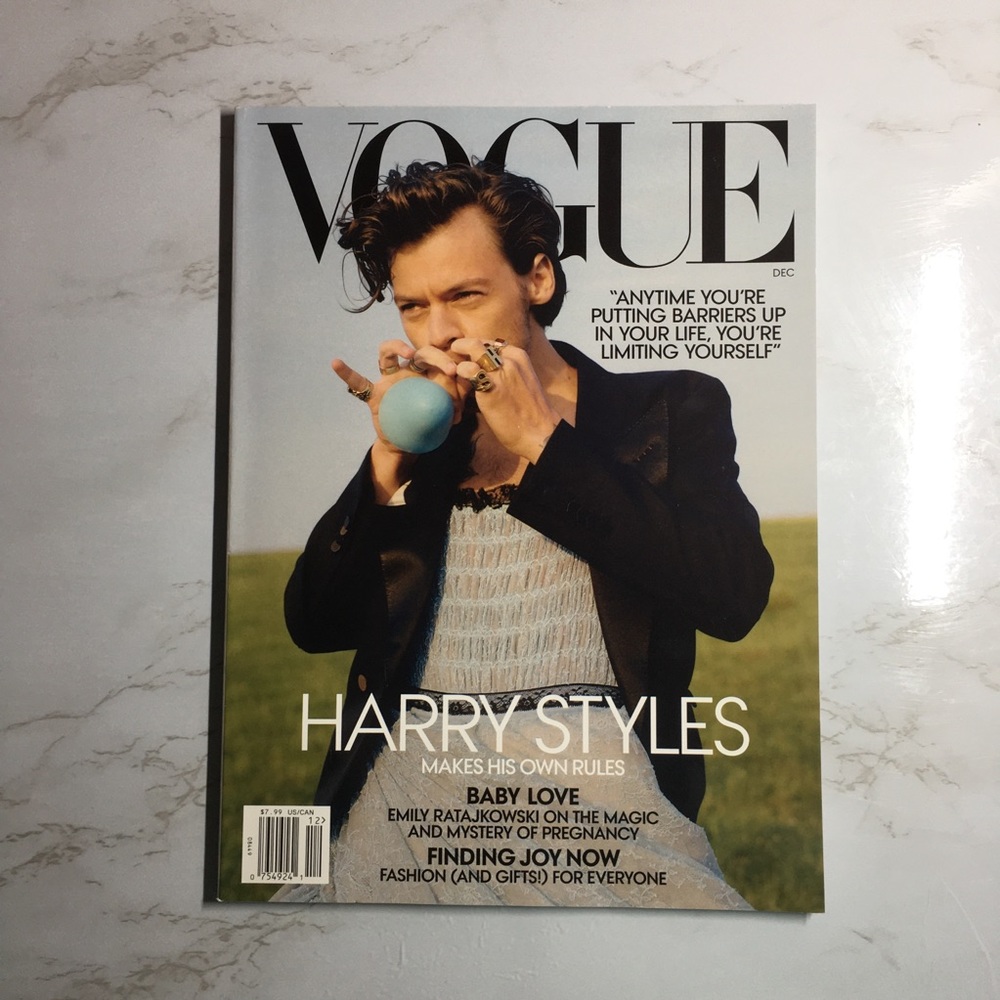 VOGUE HARRY STYLES COVER MAKES HIS OWN RULES